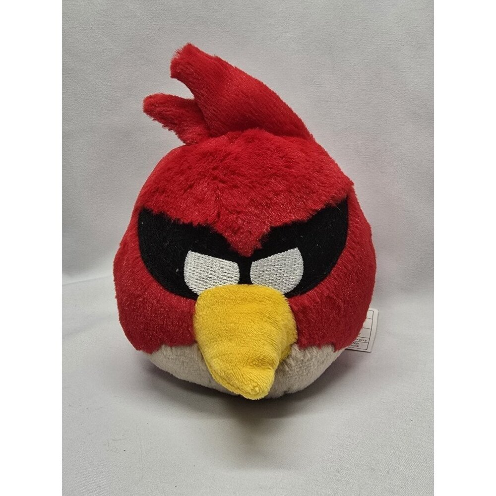 Angry Birds Space Plush Super Red Bird No Sound Rovio Entertainment 2012 Toy